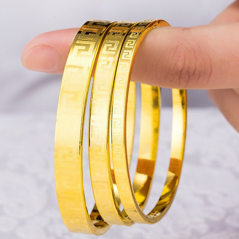 Vietnamese Gold Bracelets for Women Daily Wear